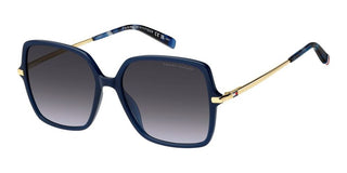 Tommy Hilfiger Th 2220/s Women Blue Squared Sunglasses