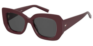 Tommy Hilfiger Th 2224/s Women Red Rectangle Sunglasses