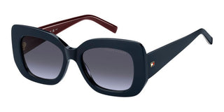 Tommy Hilfiger Th 2224/s Women Blue Rectangle Sunglasses