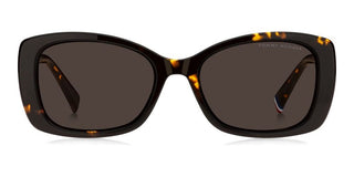 Tommy Hilfiger Th 2225/s Women Havana Rectangle Sunglasses