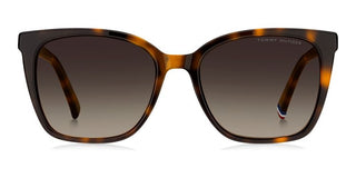 Tommy Hilfiger Th 2226/s Women Havana Rectangle Sunglasses