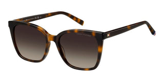 Tommy Hilfiger Th 2226/s Women Havana Rectangle Sunglasses