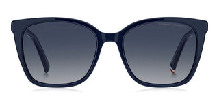 Tommy Hilfiger Th 2226/s Women Blue Rectangle Sunglasses