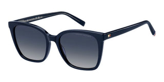 Tommy Hilfiger Th 2226/s Women Blue Rectangle Sunglasses