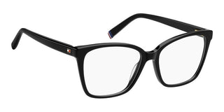 Tommy Hilfiger Th 2227 Women Black Rectangle Eyeglasses