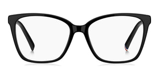 Tommy Hilfiger Th 2227 Women Black Rectangle Eyeglasses