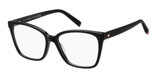 Tommy Hilfiger Th 2227 Women Black Rectangle Eyeglasses