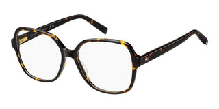 Tommy Hilfiger Th 2228 Women Havana Squared Eyeglasses