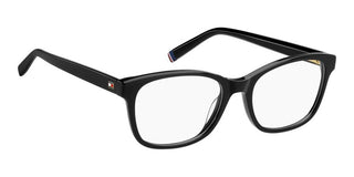 Tommy Hilfiger Th 2229 Women Black Rectangle Eyeglasses