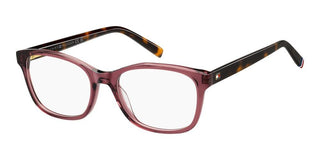 Tommy Hilfiger Th 2229 Women Red Rectangle Eyeglasses