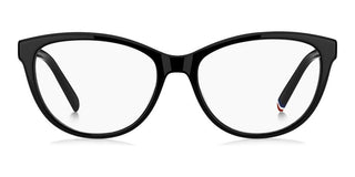 Tommy Hilfiger Th 2230 Women Black Cat Eye Eyeglasses