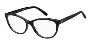 Tommy Hilfiger Th 2230 Women Black Cat Eye Eyeglasses