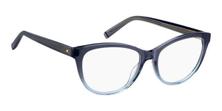 Tommy Hilfiger Th 2230 Women Blue Cat Eye Eyeglasses