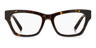 Tommy Hilfiger Th 2231 Women Havana Rectangle Eyeglasses