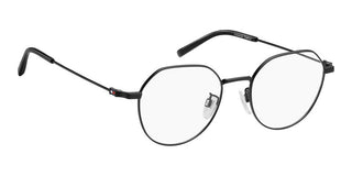Tommy Hilfiger Th 2236/f Men Black Round Eyeglasses