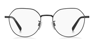 Tommy Hilfiger Th 2236/f Men Black Round Eyeglasses