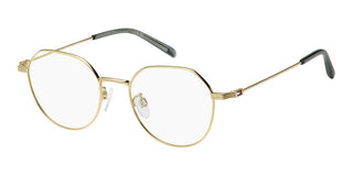 Tommy Hilfiger Th 2236/f Men Gold Round Eyeglasses