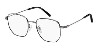 Tommy Hilfiger Th 2237/f Men Grey Geometric Eyeglasses