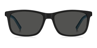 Tommy Hilfiger Th 2244/s Unisex Black Rectangle Sunglasses