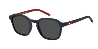 Tommy Hilfiger Th 2245/s Unisex Blue Geometric Sunglasses