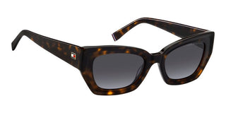 Tommy Hilfiger Th 2254/s Women Havana Cat Eye Sunglasses