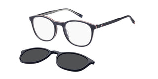 Tommy Hilfiger Th 2268/c Men Blue Squared Sunglasses