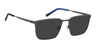 Tommy Hilfiger TH 2272/S men Black Squared Sunglasses