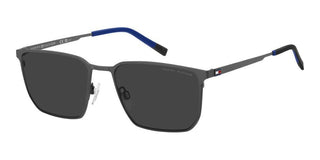 Tommy Hilfiger TH 2272/S men Black Squared Sunglasses