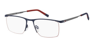 Tommy Hilfiger TH 2274 men Blue Rectangle Eyeglasses