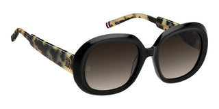 Tommy Hilfiger TH 2284/S women Black Round Sunglasses