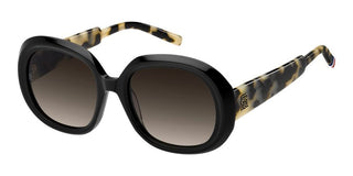 Tommy Hilfiger TH 2284/S women Black Round Sunglasses
