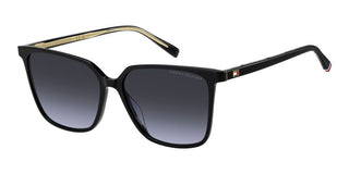 Tommy Hilfiger Th 2292/s Women Black Cat Eye Sunglasses