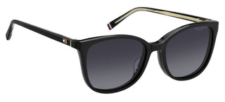 Tommy Hilfiger Th 2294/c Women Black Cat Eye Sunglasses