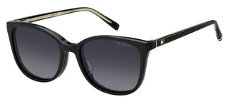 Tommy Hilfiger Th 2294/c Women Black Cat Eye Sunglasses