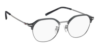 Tommy Hilfiger TH 2298/F men Grey Geometric Eyeglasses