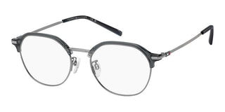 Tommy Hilfiger TH 2298/F men Grey Geometric Eyeglasses