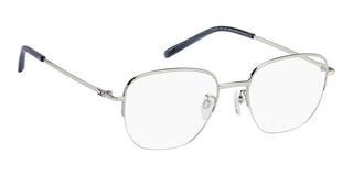 Tommy Hilfiger Th 2299/f Men Silver Geometric Eyeglasses