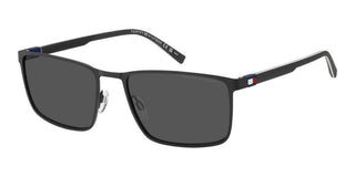 Tommy Hilfiger TH 2319/S men Black Rectangle Sunglasses