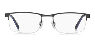 Tommy Hilfiger Th 2322 Men Black Rectangle Eyeglasses