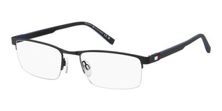 Tommy Hilfiger Th 2322 Men Black Rectangle Eyeglasses
