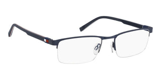 Tommy Hilfiger Th 2322 Men Blue Rectangle Eyeglasses