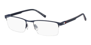 Tommy Hilfiger Th 2322 Men Blue Rectangle Eyeglasses