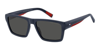 Tommy Hilfiger Th 2324/s Men Blue Squared Sunglasses