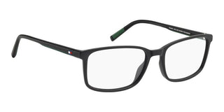 Tommy Hilfiger Th 2327 Men Black Rectangle Eyeglasses