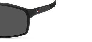 Tommy Hilfiger Th 2357/s Men Black Shield Sunglasses