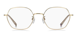 Tommy Hilfiger TH 2367/F men Gold Geometric Eyeglasses