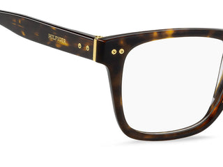 Tommy Hilfiger Th 85 Men Havana Squared Eyeglasses