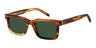 Tommy Hilfiger Th 85/s Men Havana Rectangle Sunglasses