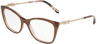 Tiffany & Co. TIFFANY INFINITY TF 2160B women Brown Geometric Eyeglasses
