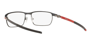 Oakley TINCUP OX 3184 men Ruthenium Geometric Eyeglasses